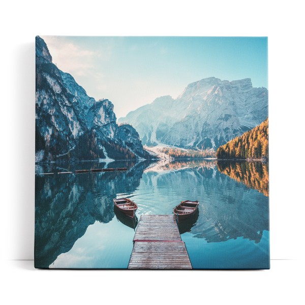 Pragser Wildsee Alpen Italien Bergsee See Berge Boote