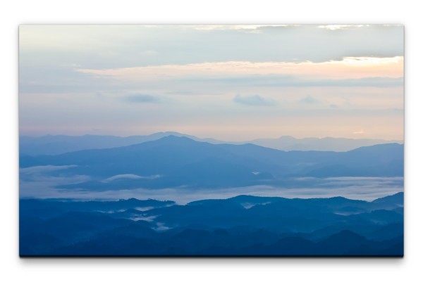 Bilder XXL Thailändische Berge Wandbild auf Leinwand