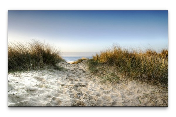 Bilder XXL Stranddünen Wandbild auf Leinwand