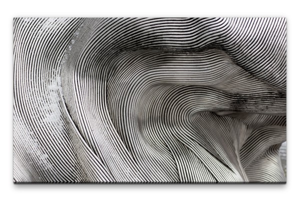 Bilder XXL Exzentrische Linien Wandbild auf Leinwand