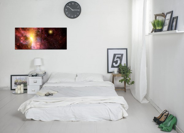 Sterne und Planeten Wandbild in verschiedenen Größen