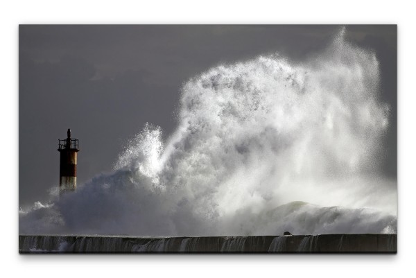 Bilder XXL Wildes Wasser Wandbild auf Leinwand