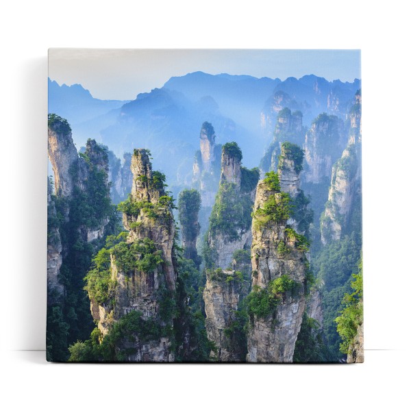 Zhangjiajie Nationalpark China Felsen Sandsteinformationen