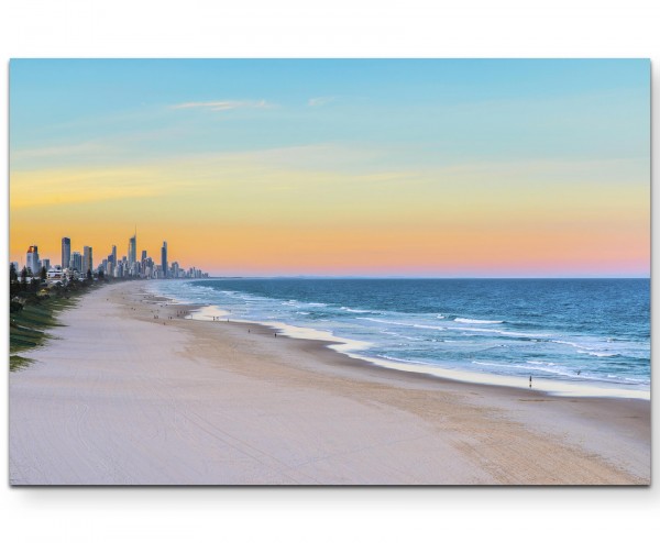 Sonnenuntergang Miami Beach - Leinwandbild