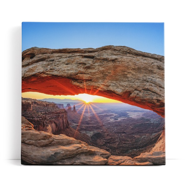 Mesa Arch Grand Canyon USA Sonnenuntergang Felsen