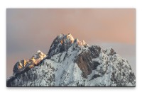 Bilder XXL Berg in Sonnenstrahlen Wandbild auf Leinwand