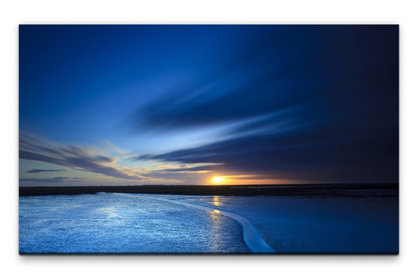 Bilder XXL Himmel bei Sonnenuntergang Wandbild auf Leinwand