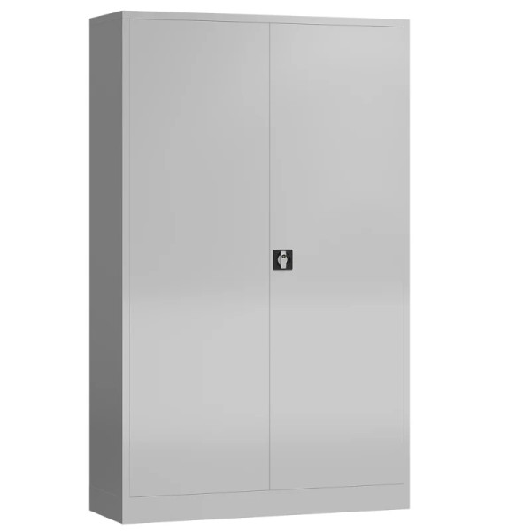 Aktenschrank Aktenregal abschließbar ClassiX Metallschrank 120 x 194,5 x 42 cm (BxHxT), in Grau, andere Farben möglich