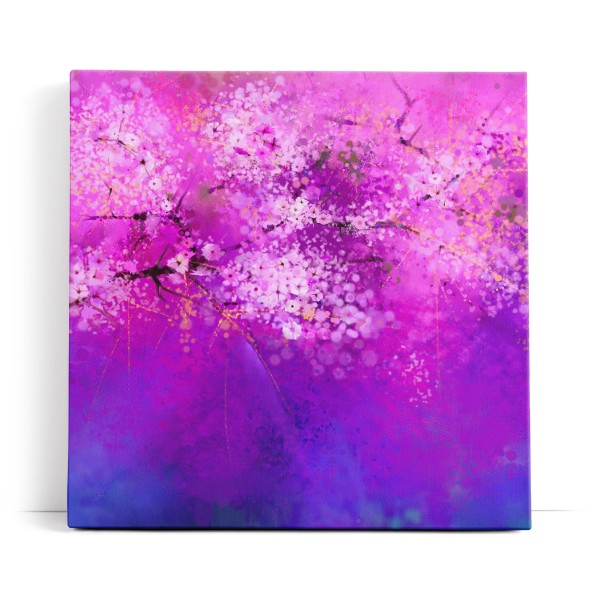 Baumblüten Violett Kunstvoll Abstrakt Rosa Blüten Frühling