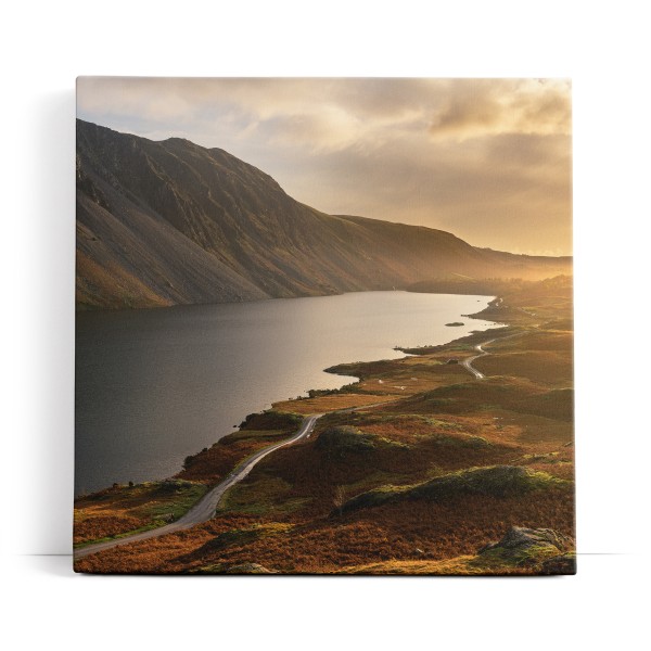 Wast Water See England Sonnenuntergang Berg