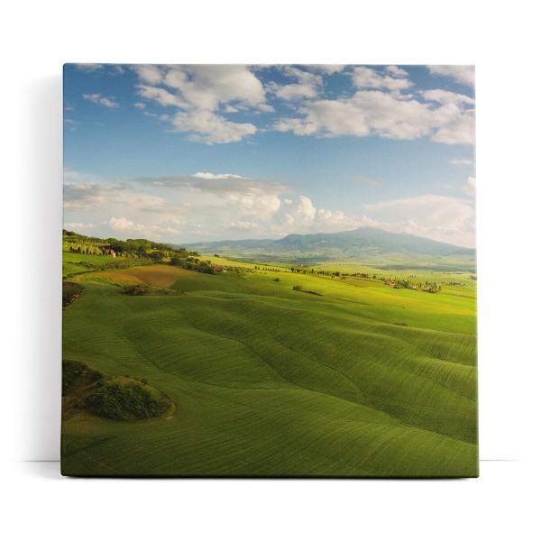 Grüne Wiese Landschaft Berge Natur Felder