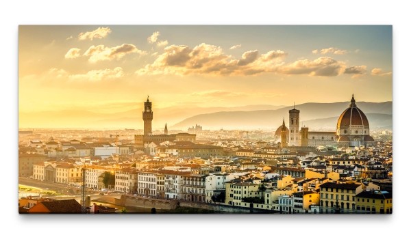 Bilder XXL Italien 50x100cm Wandbild auf Leinwand