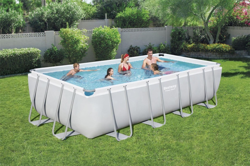 Bestway 56466 Power Steel Frame Pool 549 x 274 x 122 cm