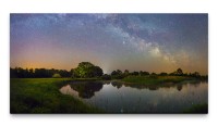 Bilder XXL Sterne am Himmel 50x100cm Wandbild auf Leinwand