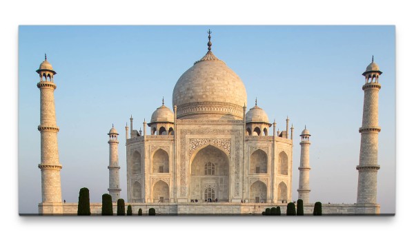 Bilder XXL Taj Mahal 50x100cm Wandbild auf Leinwand