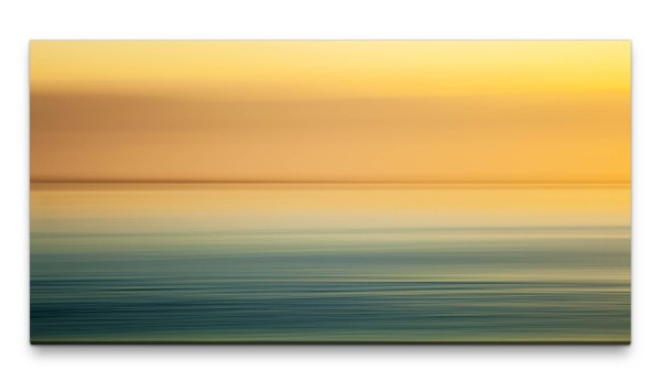 Bilder XXL Sonnenuntergang Abstrakt 50x100cm Wandbild auf Leinwand