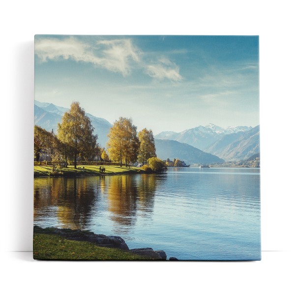 Schweiz Alpen See Berge Natur Sonnenschein Bergsee