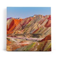 Zhangye National Geopark China Felslandschaft Berge