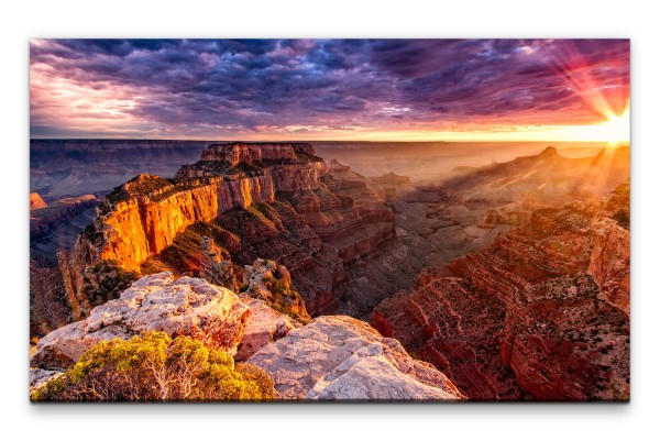 Bilder XXL Grand Canyon in der Dämmerung Wandbild auf Leinwand