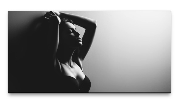 Bilder XXL Sexy Frau 50x100cm Wandbild auf Leinwand