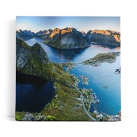 Lofoten Norwegen Inseln Meer Berge Natur