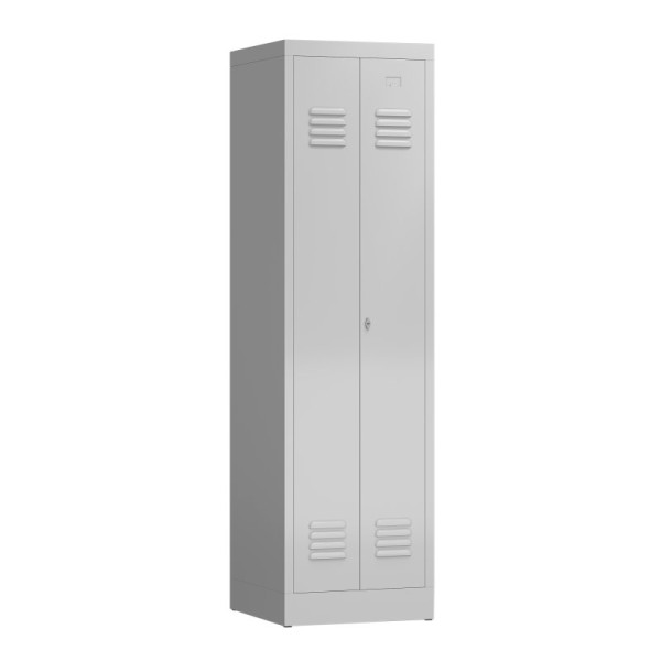 Garderobenschrank ClassiX 50 Metallspind in RAL 7035 Lichtgrau