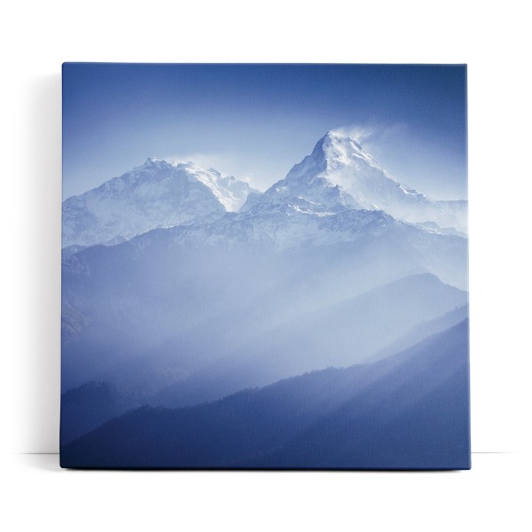 Himalaya Gebirge Schneegipfel Berge Natur Blau